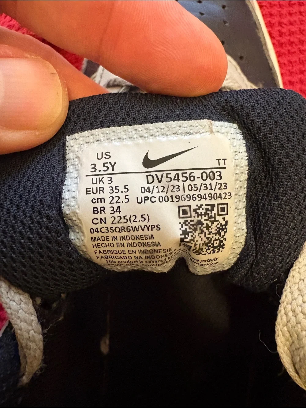 Nike Court Borough Low (DV5456-003) 3.5Y
